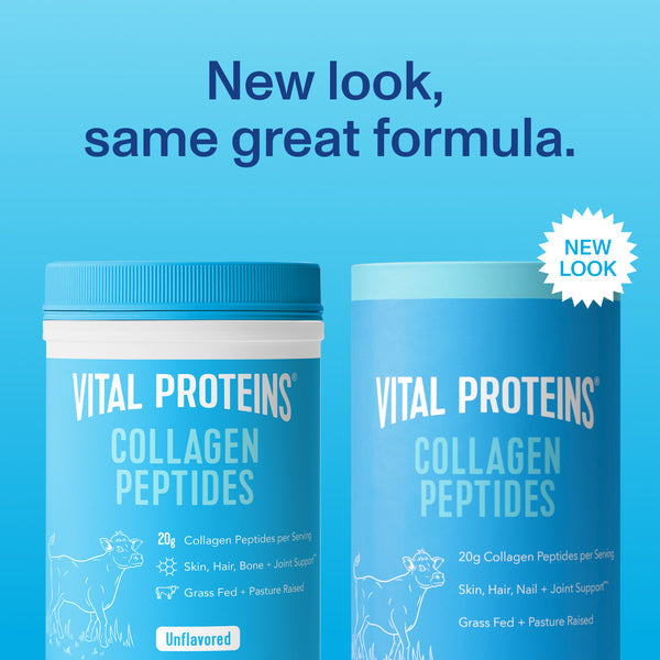 Vital Proteins Collagen Peptides Powder Advanced with Hyaluronic Acid & Vitamin C, 20oz Collagen Protein, Unflavored, 27 Servings - Image 2