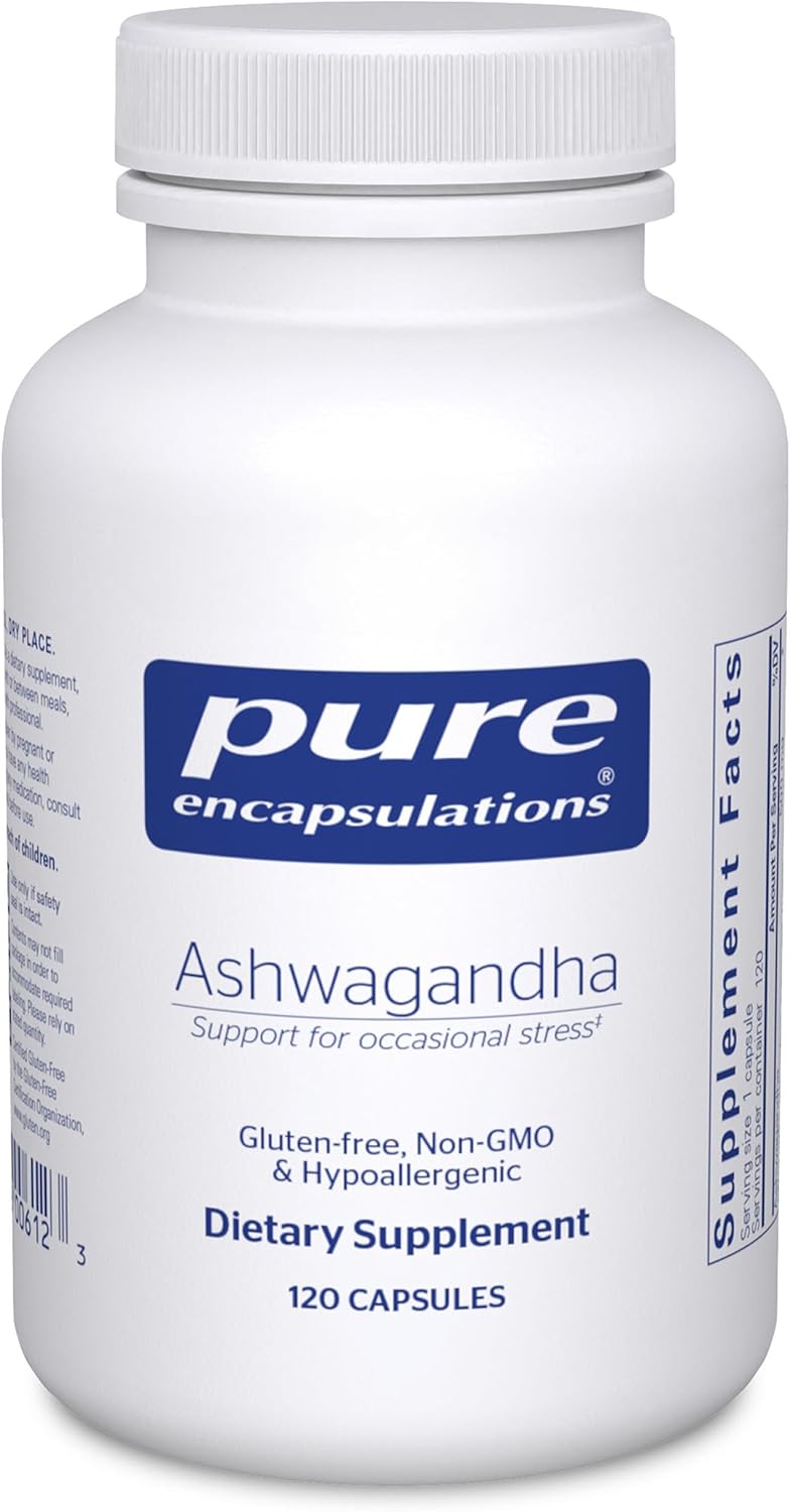 Pure Encapsulations Ashwagandha – 120 Capsules