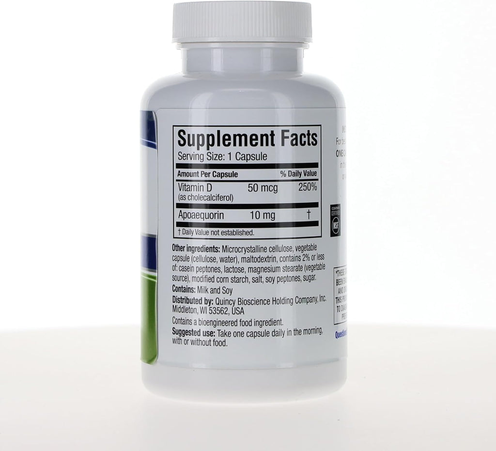 Prevagen Regular Strength - 60 Capsules (2 Month Supply) | Formulated for Your Brain | 10mg of Apoaequorin Plus Vitamin D3 - Image 3