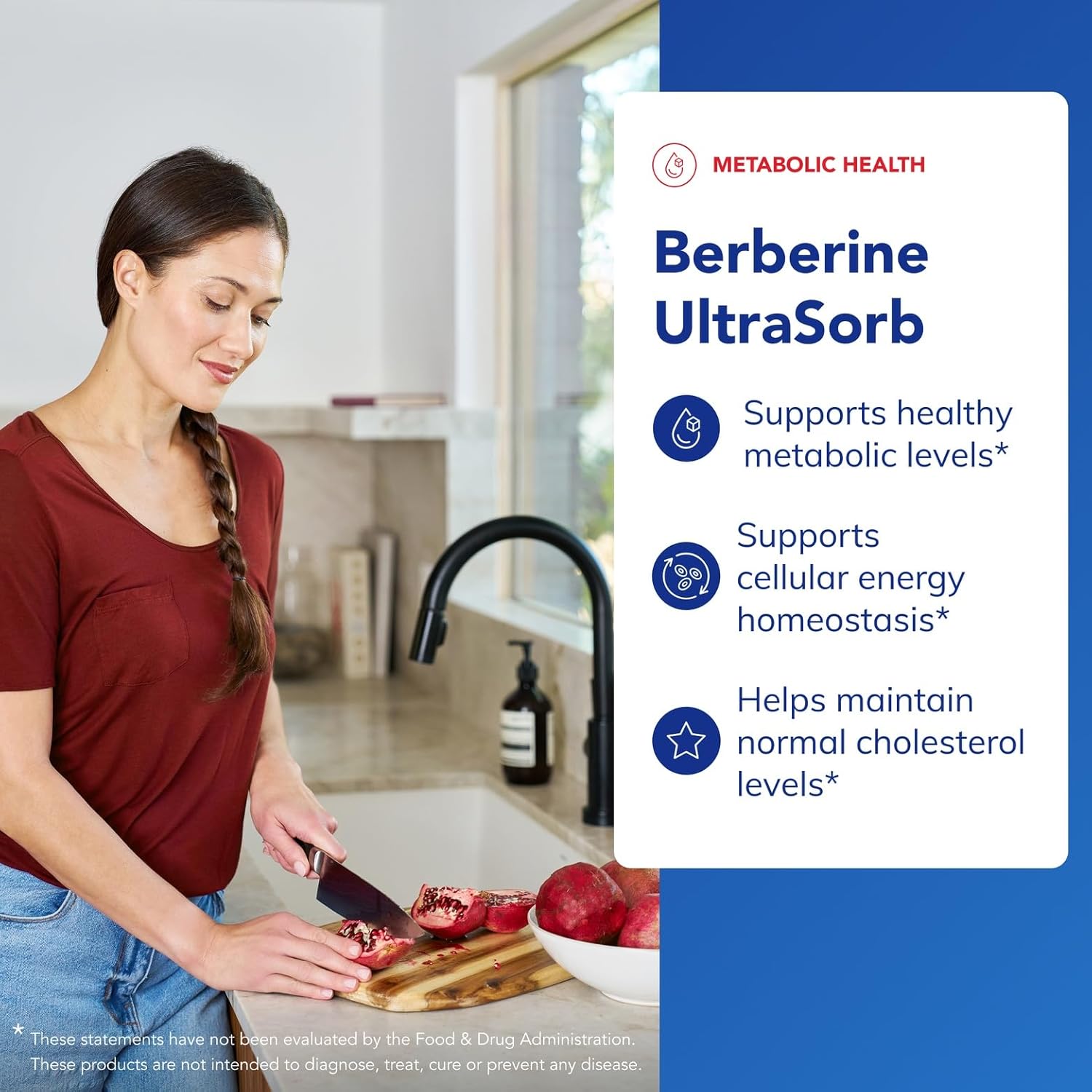 Pure Encapsulations Berberine UltraSorb - Enhanced Absorption Berberine Phytosome 550 mg - Supports Metabolic & Cardiometabolic Health* - Image 3