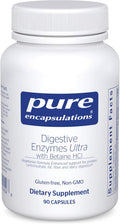 Pure Encapsulations Digestive Enzymes Ultra with Betaine HCl – 90 Capsules