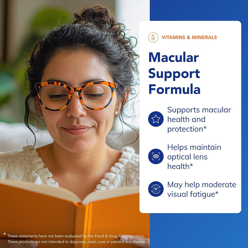 Pure Encapsulations Macular Support Formula | Hypoallergenic Supplement with Enhanced Antioxidant Formula for Healthy Eyes | 120 Capsules - Image 3