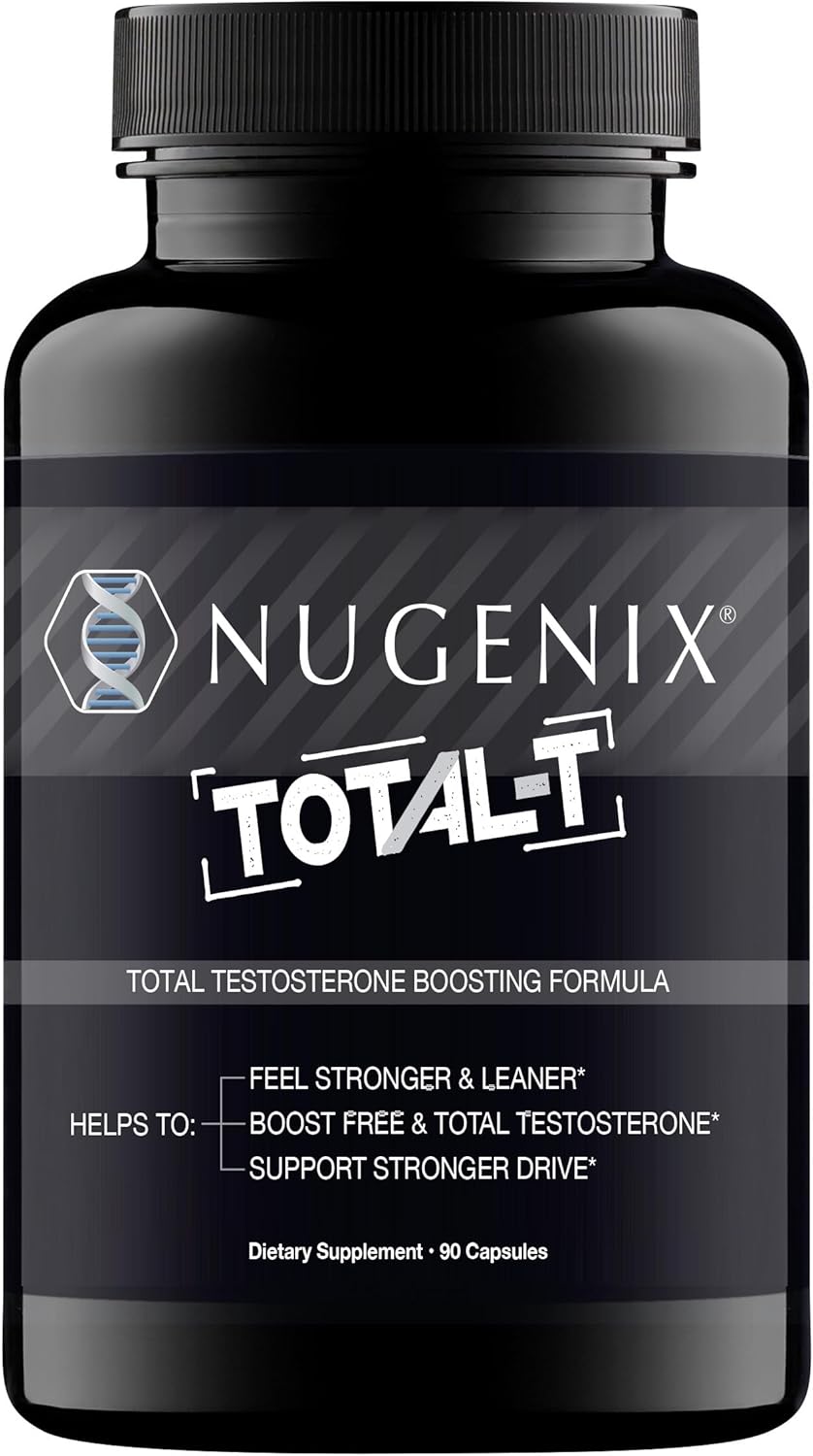 Nugenix Total-T Testosterone Booster Supplement for Men - 90 Count - Image 1