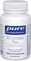 Pure Encapsulations B-Complex Plus – 60 Capsules