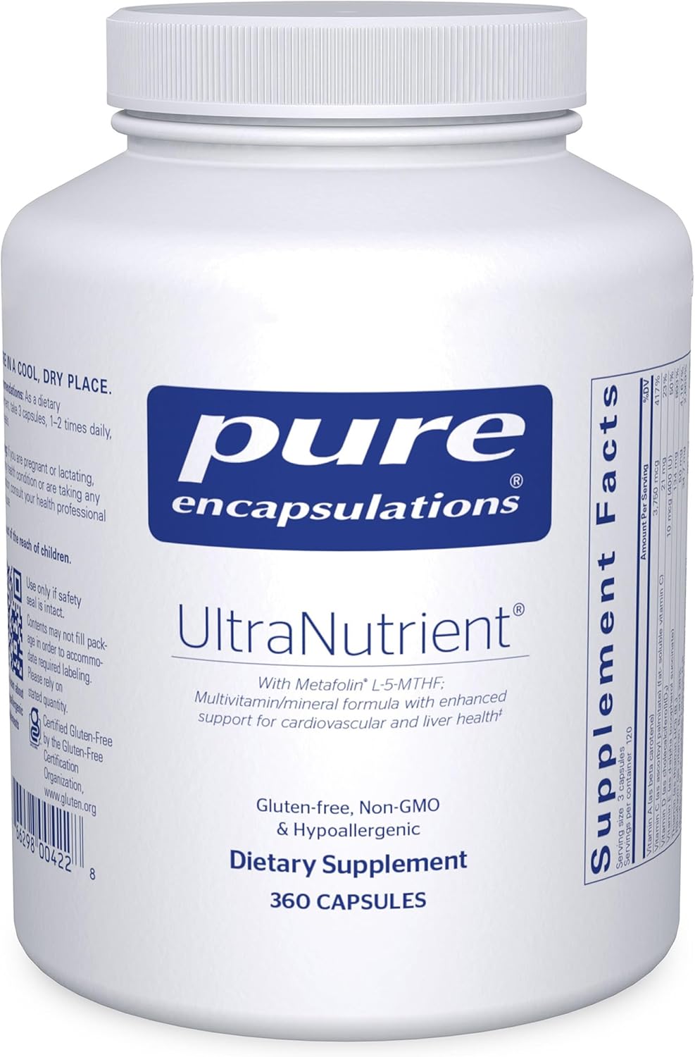 Pure Encapsulations UltraNutrient – 360 Capsules