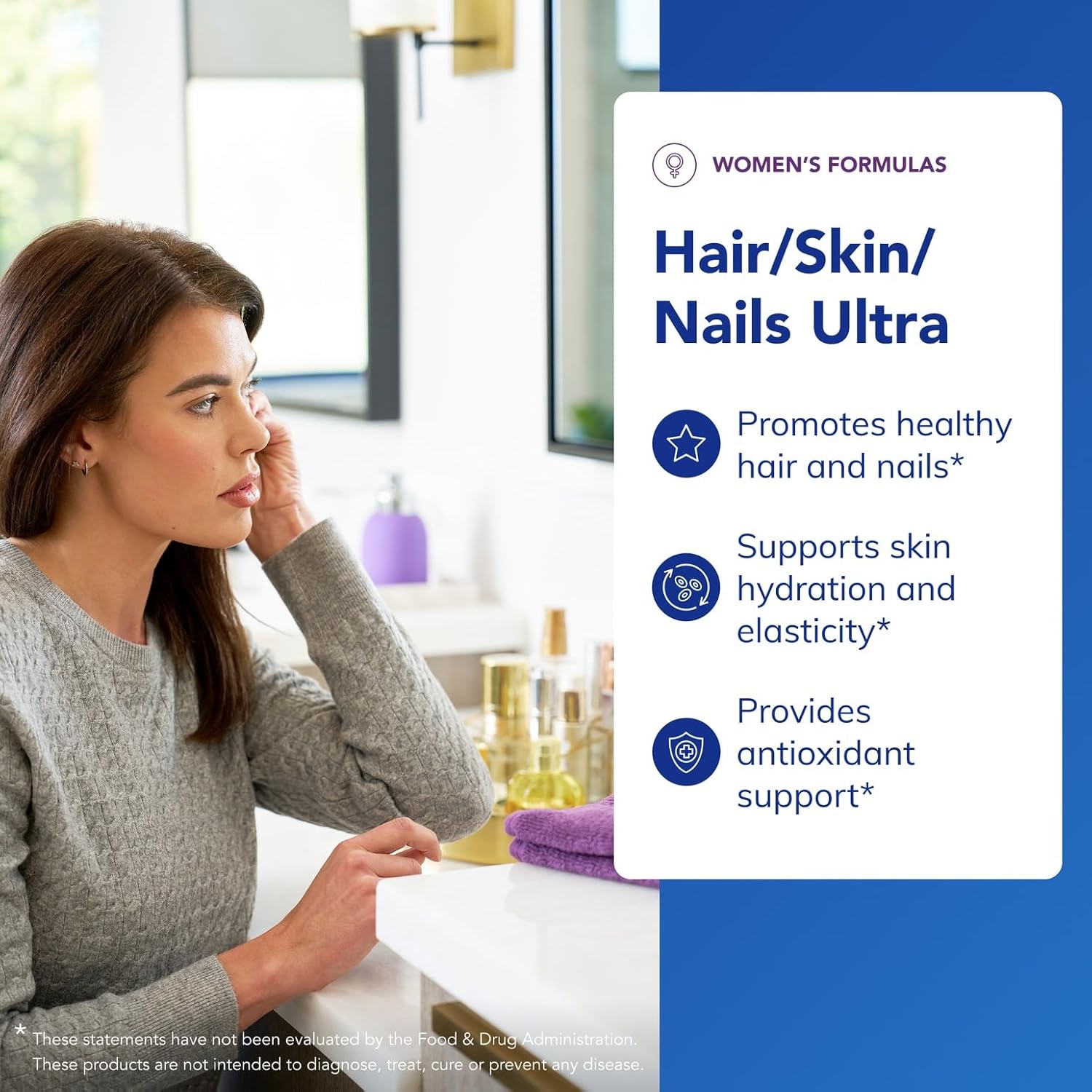 Pure Encapsulations Hair/Skin/Nails Ultra Advanced Beauty Supplement - Biotin & Collagen Supplement for Healthy Hair, Strong Nails & Youthful Skin Support* - Image 3