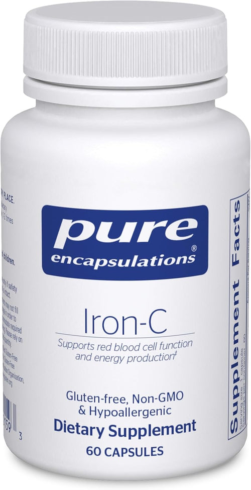 Pure Encapsulations Iron-C – 60 Capsules