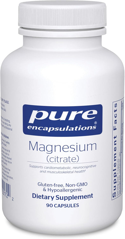 Pure Encapsulations Magnesium (Citrate) – 90 Capsules