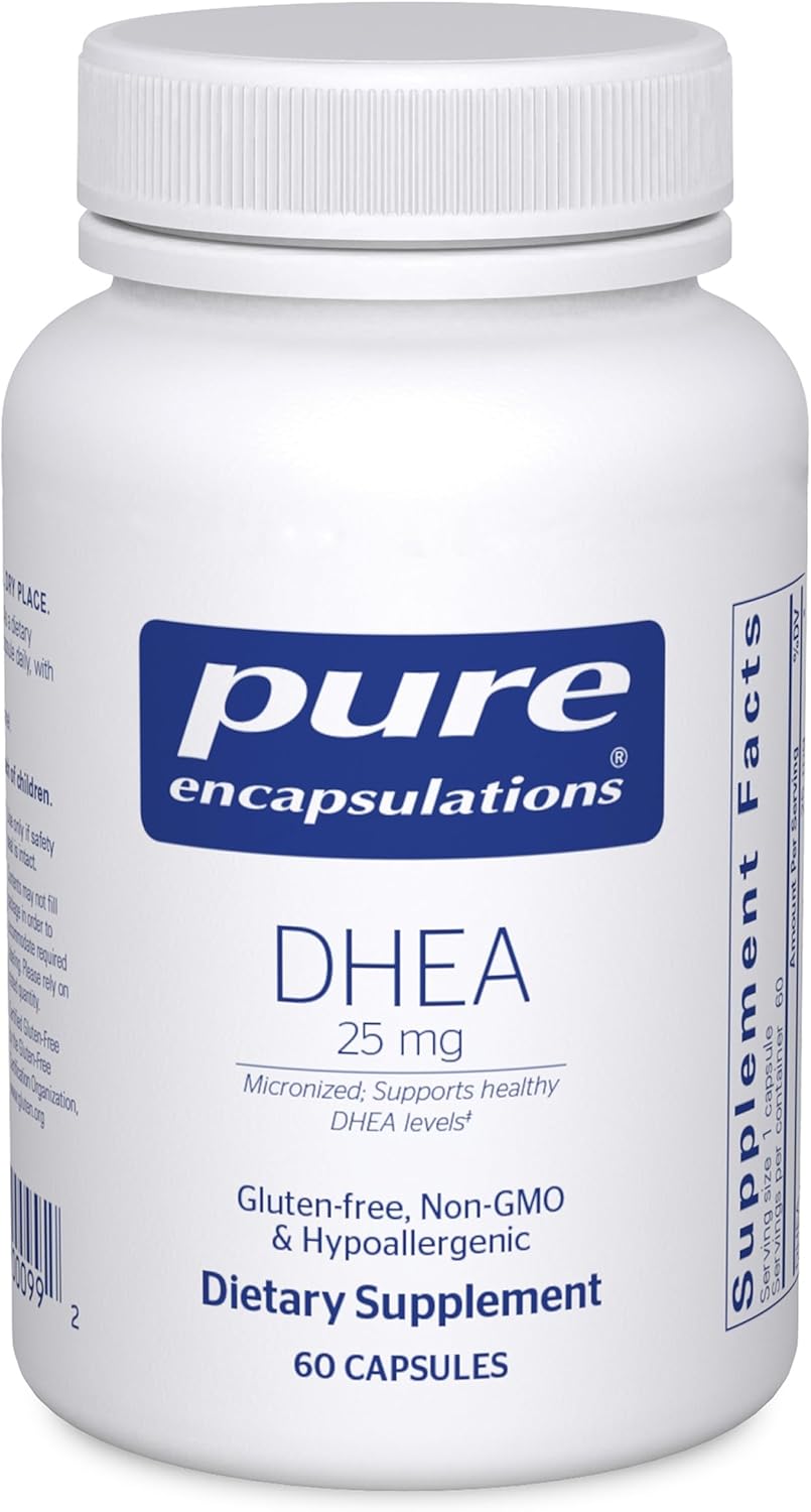 Pure Encapsulations DHEA 25 mg – 60 Capsules