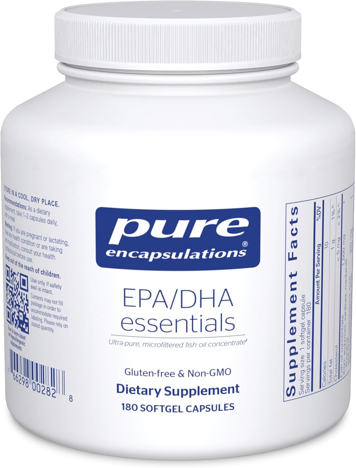 Pure Encapsulations EPA/DHA Essentials, 90 Softgel – 180 Softgel Capsules