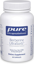 Pure Encapsulations Berberine UltraSorb - Enhanced Absorption Berberine Phytosome 550 mg - Supports Metabolic & Cardiometabolic Health* - 60 Capsules