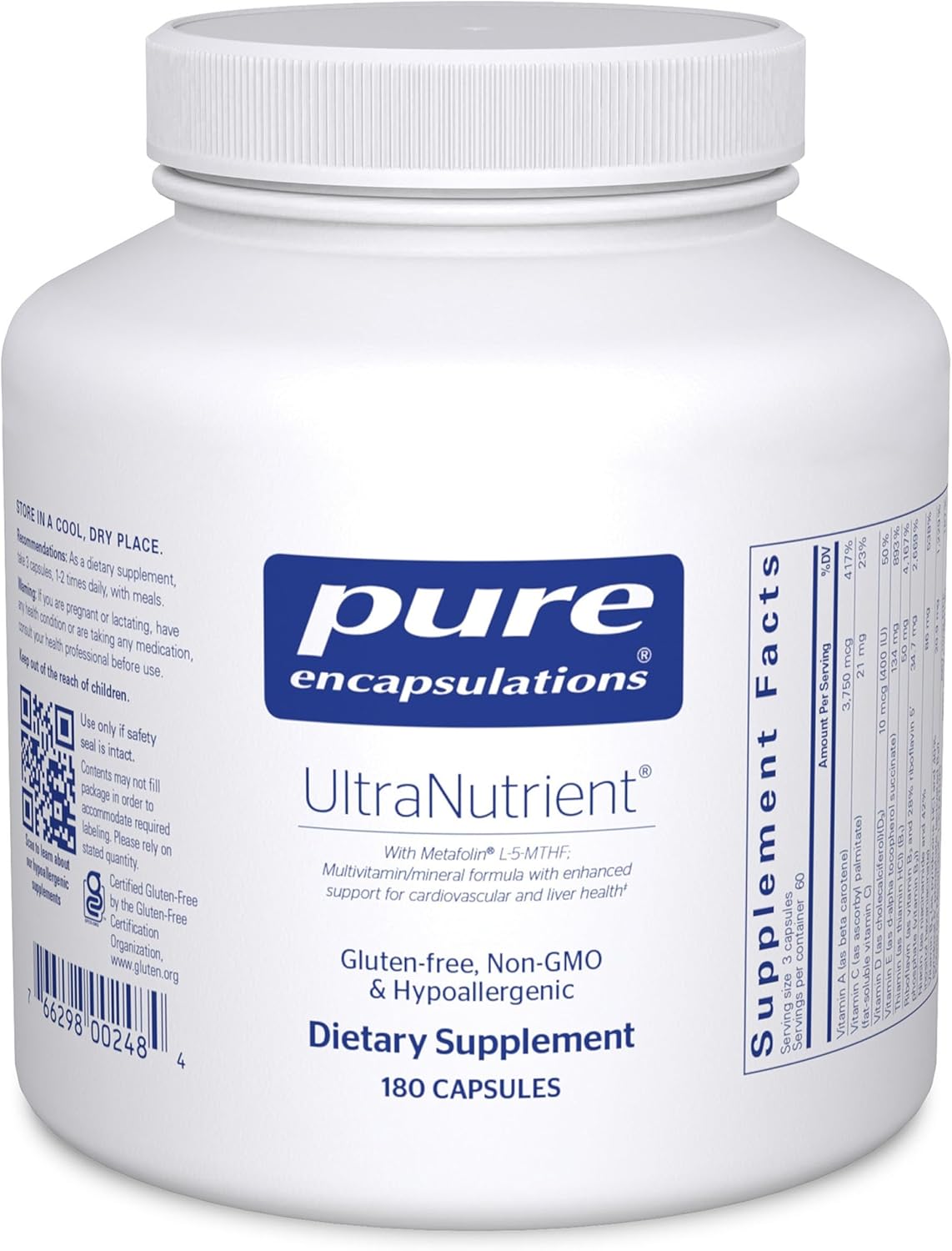 Pure Encapsulations UltraNutrient – 180 Capsules