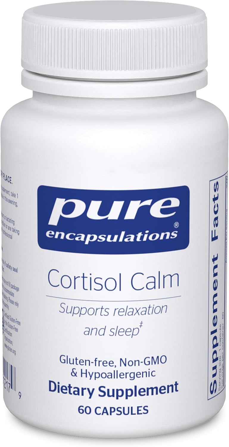 Pure Encapsulations Cortisol Calm – 60 Capsules