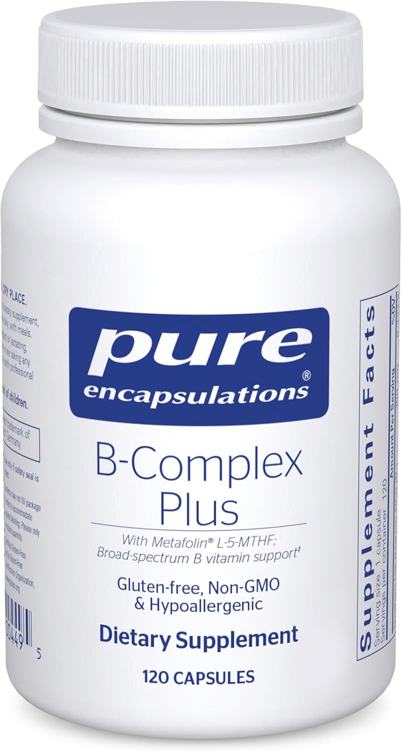 Pure Encapsulations B-Complex Plus – 120 Capsules