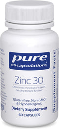 Pure Encapsulations Zinc 30 mg – 60 Capsules