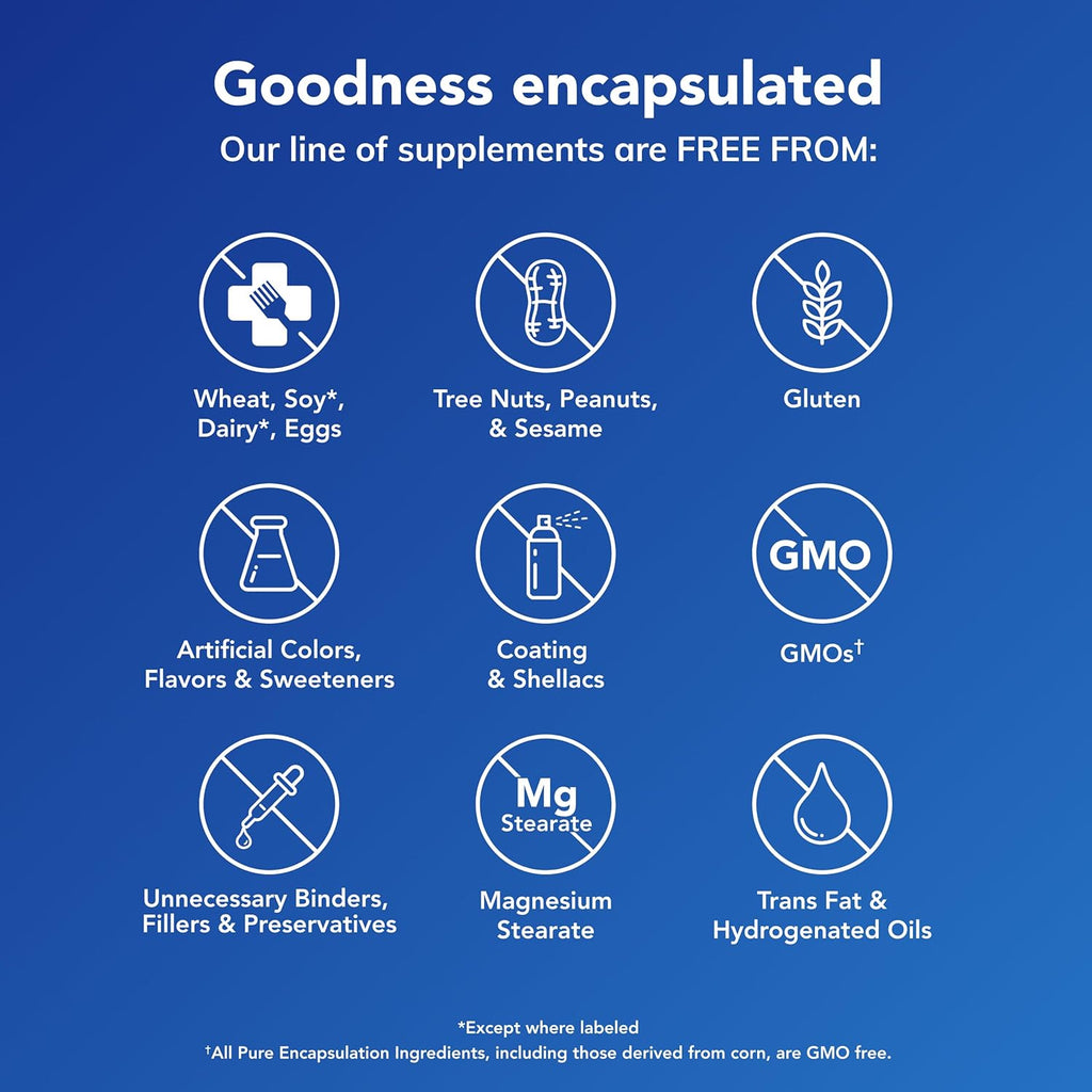 Pure Encapsulations Zinc 30 mg - Supplement for Immune System Support, Growth and Development, and Wound Healing* - with Zinc Picolinate 30 mg - Image 5