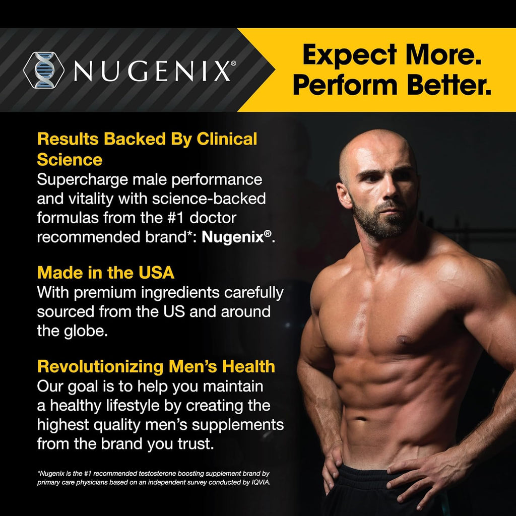 Nugenix Total-T Testosterone Booster Supplement for Men - 90 Count - Image 3