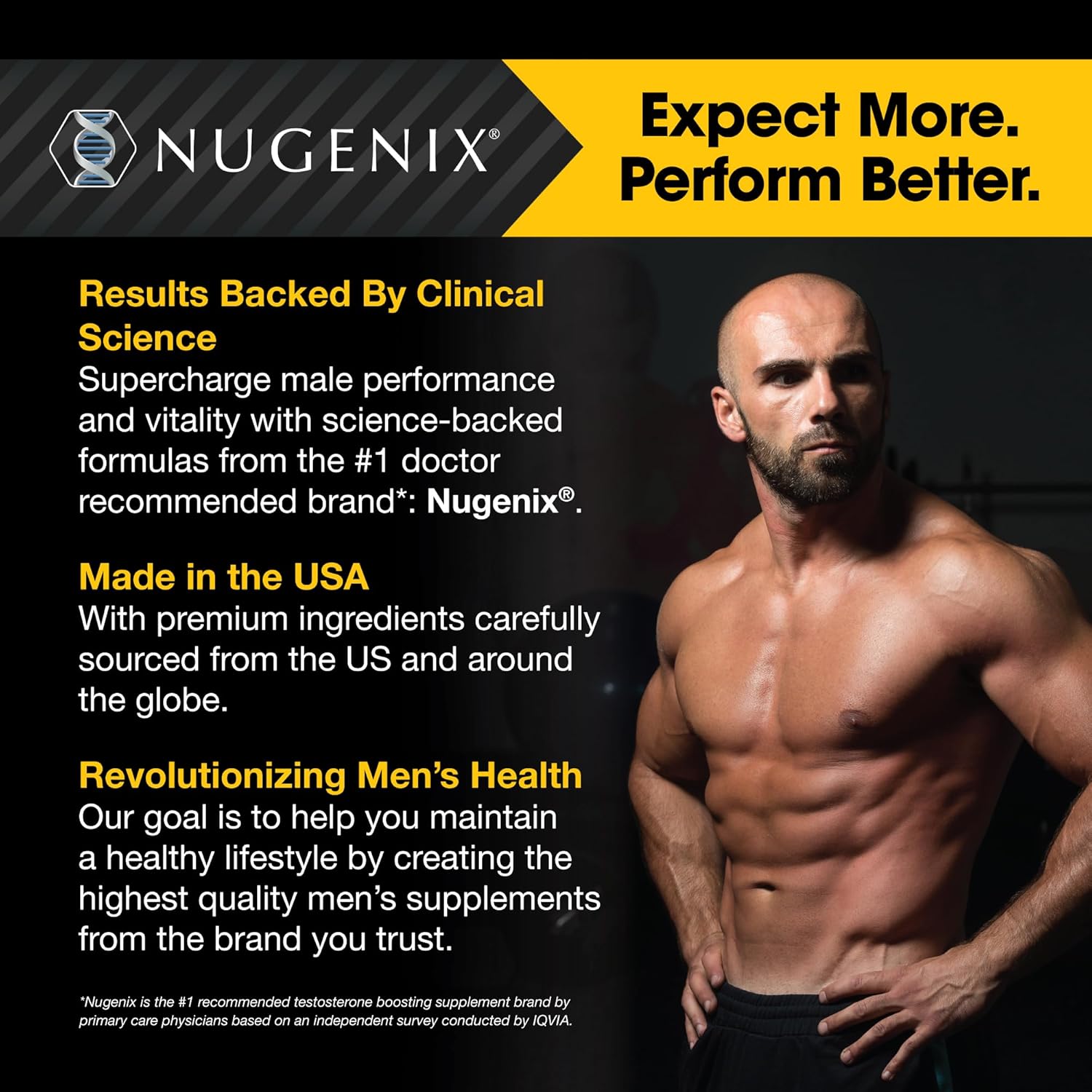 Nugenix Total-T Testosterone Booster Supplement for Men - 90 Count - Image 3