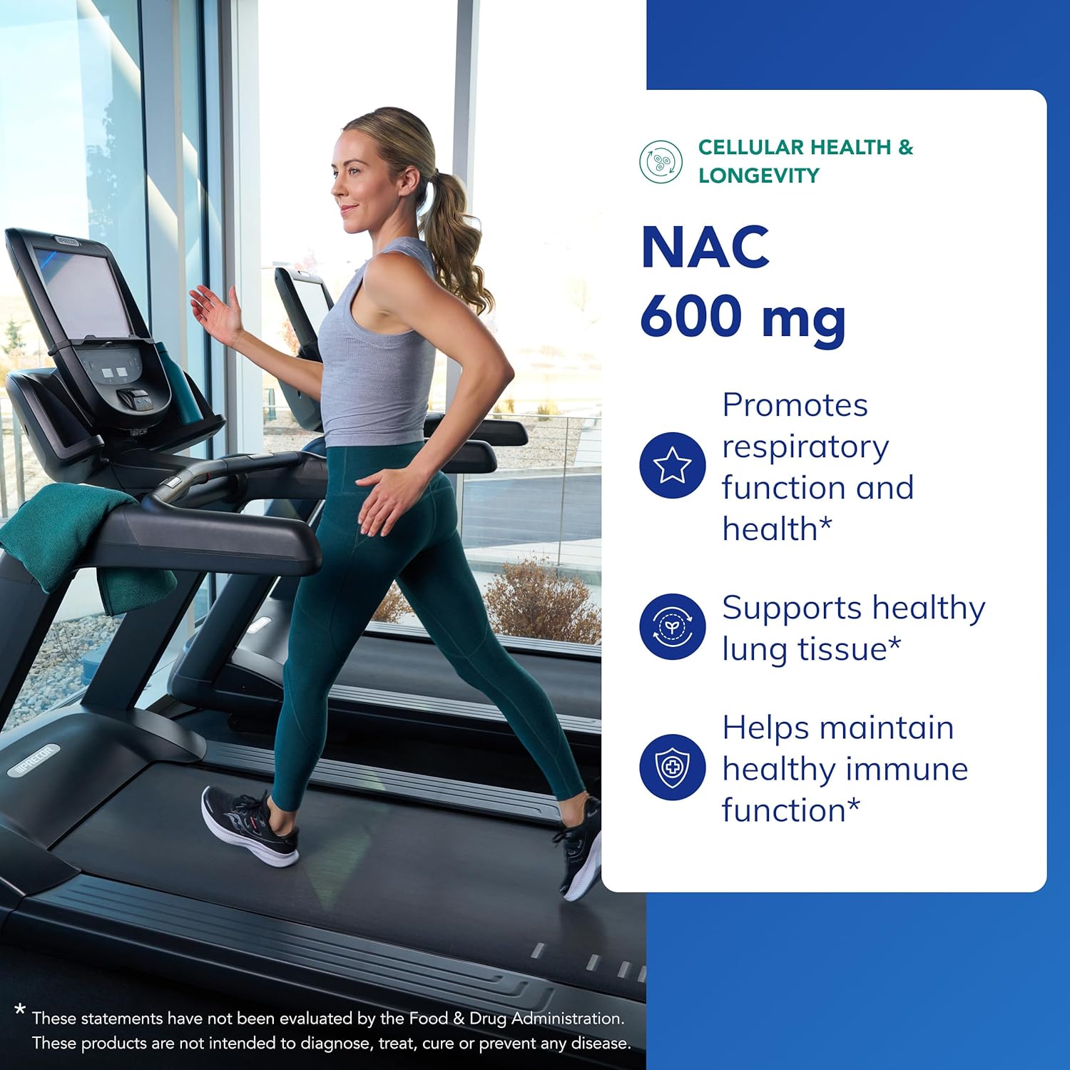 Pure Encapsulations NAC 600 mg - N-Acetyl Cysteine NAC Supplement for Lung Health & Immune Support, Liver Support & Antioxidants* - with Freeform N-Acetyl-L-Cysteine - Image 3