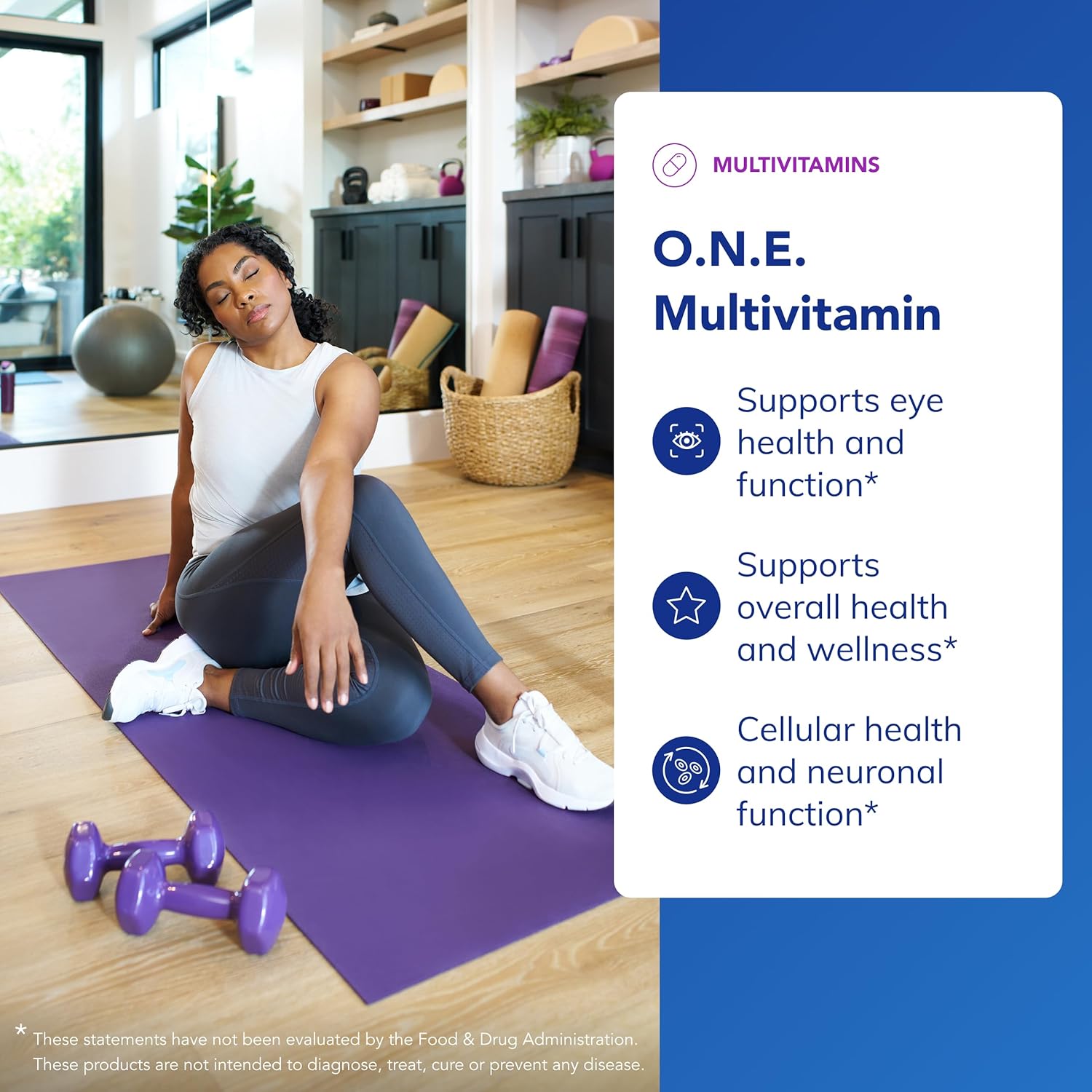 Pure Encapsulations O.N.E. Multivitamin - Once Daily Multivitamin with Antioxidant Complex Metafolin, CoQ10, and Lutein to Support Vision, Cognitive Function, and Cellular Health* - Image 3