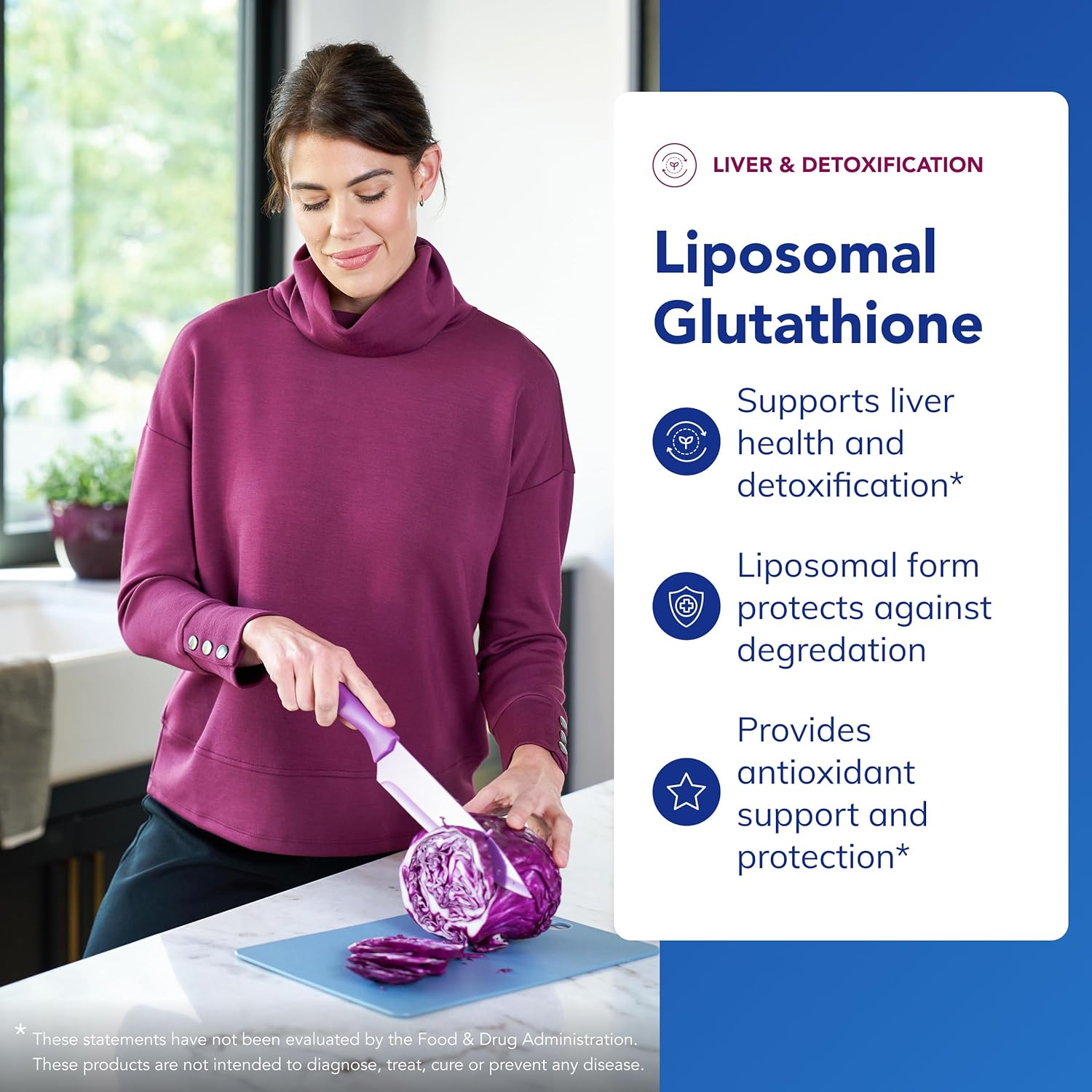 Pure Encapsulations Liposomal Glutathione - Immune Support & Liver Detox* - Antioxidant Protection - with Setria Glutathione - Non-GMO - 60 Softgel Capsules - Image 3