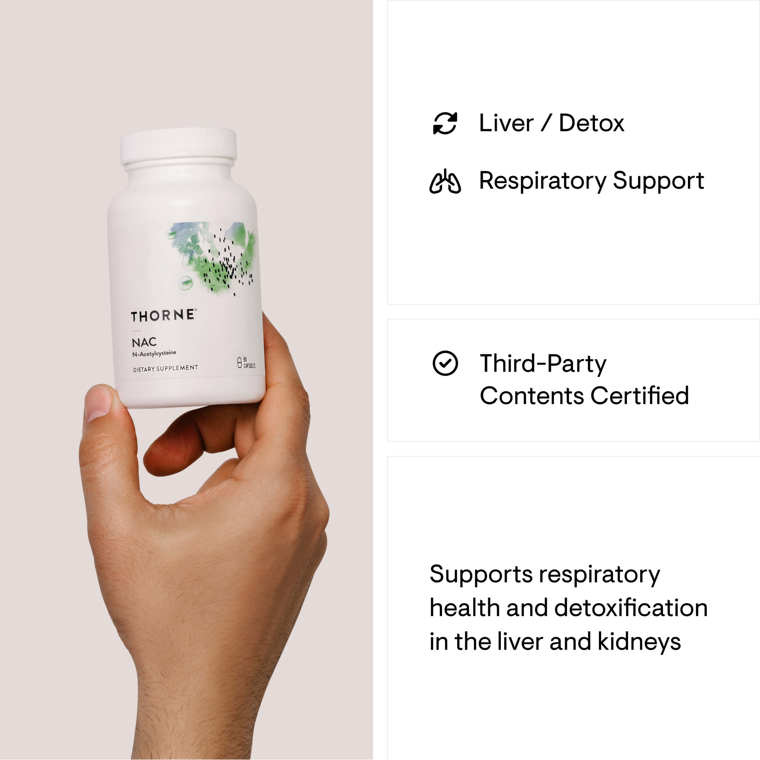 SA560 NAC - N-Acetylcysteine - 90 Servings - Image 2